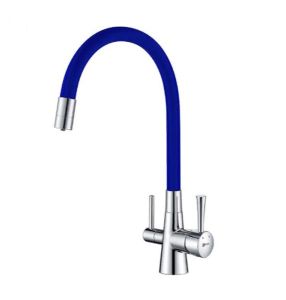 Смеситель для кухонной мойки Lemark Comfort LM3075C-Blue