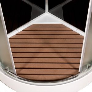Душевая кабина Deto B09 BLACK 90х90х208 см