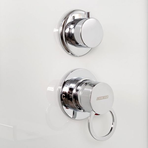 Душевая кабина Deto ЕМ1580 N LED с гм. 80х80х208 см Душевая кабина Deto ЕМ1580 N LED с гм. 80х80х208 см