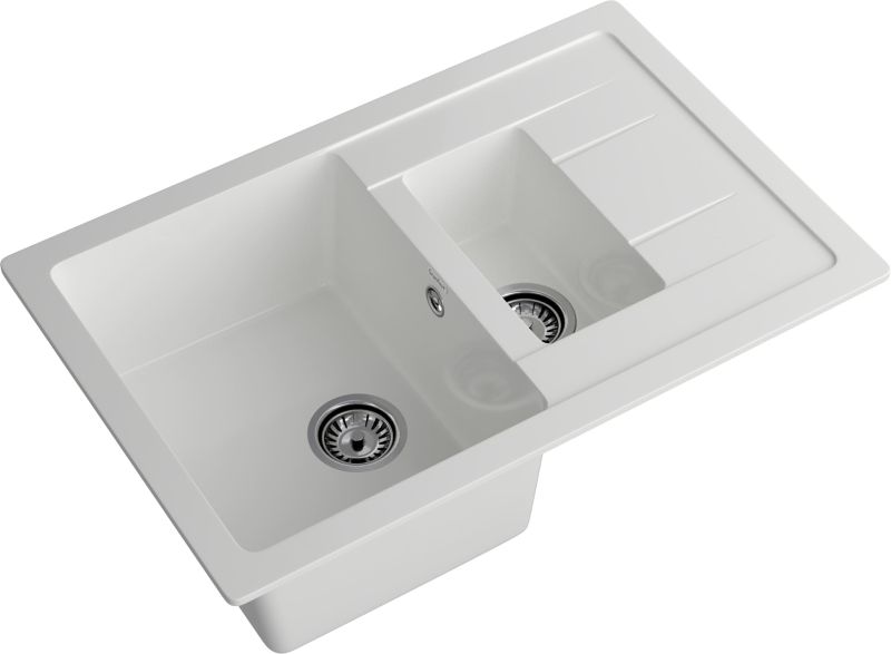 Мойка кухонная GranFest CLASSIC Q-775KL иней