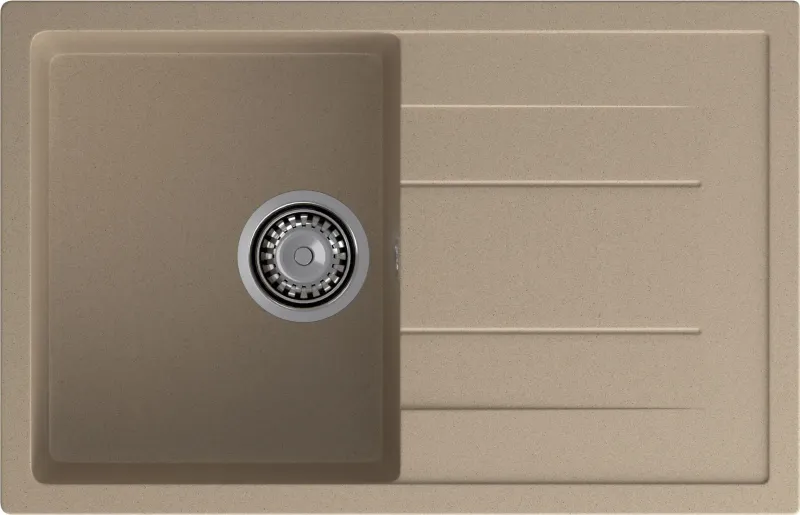 Мойка кухонная GranFest CLASSIC Q-780L песочный