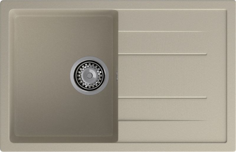 Мойка кухонная GranFest CLASSIC Q-780L топаз