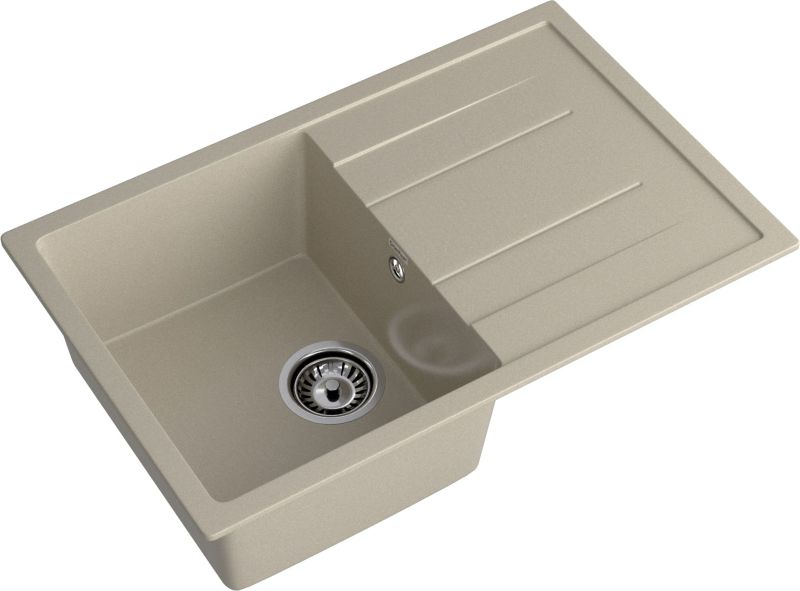Мойка кухонная GranFest CLASSIC Q-780L топаз
