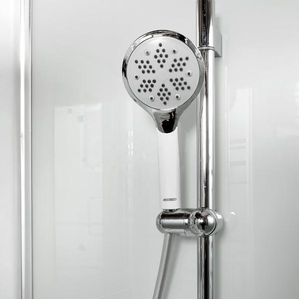 Душевая кабина Deto EM1590 LED с гм. 90х90х220 см