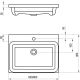 Раковина Ravak COMFORT 800 XJX01280001 80 см