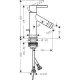 Смеситель для биде Hansgrohe 10214990 золото Смеситель для биде Hansgrohe 10214990 золото