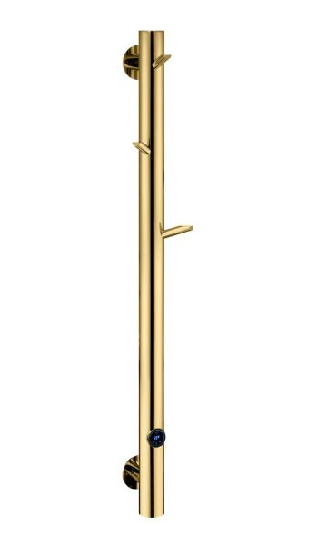 Полотенцесушитель электрический Boheme Oak 724-G 20x150 см золото