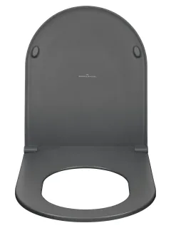 Сиденье для унитаза Wonzon & Woghand WW-S2210-MG серый матовый