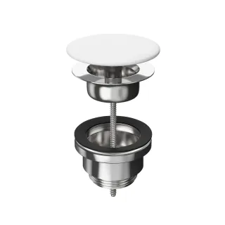 Донный клапан Kerama Marazzi KMUNDr07MWh1 белый матовый
