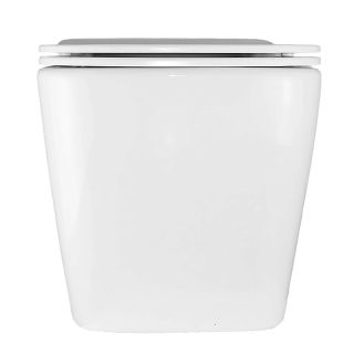 Унитаз подвесной Azario Cascad M AZ-10002 безободковый торнадо белый