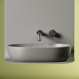 Раковина Ceramica Nova Element CN6047MH 60см антрацит матовый Раковина Ceramica Nova Element CN6047MH 60см антрацит матовый