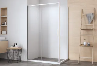 Душевой уголок Aquanet Pleasure Evo AE65-140x80-CT 324123 140x80 см профиль хром стекло прозрачное