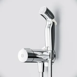 Гигиенический душ со смесителем AM.PM X-Joy F0H85A500 хром встраиваемый Гигиенический душ со смесителем AM.PM X-Joy F0H85A500 хром встраиваемый