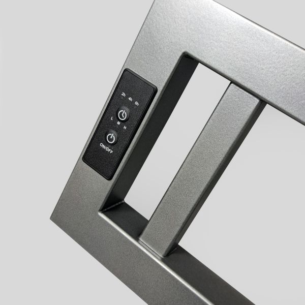 Полотенцесушитель электрический Indigo Muza DGM40-50GFMRt 40x50 см графит металлик