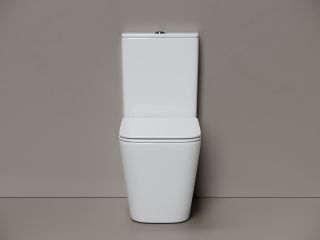 Напольный унитаз Ceramicanova Кубик (Cubic) CN1803T торнадо с бачком сиденье микролифт белый