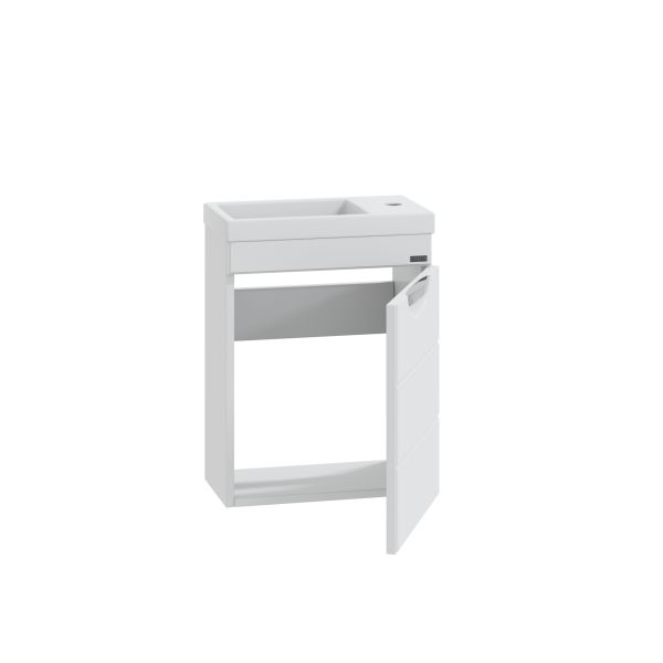 Подвесная тумба под раковину Санта Родос 206010 40 см белый