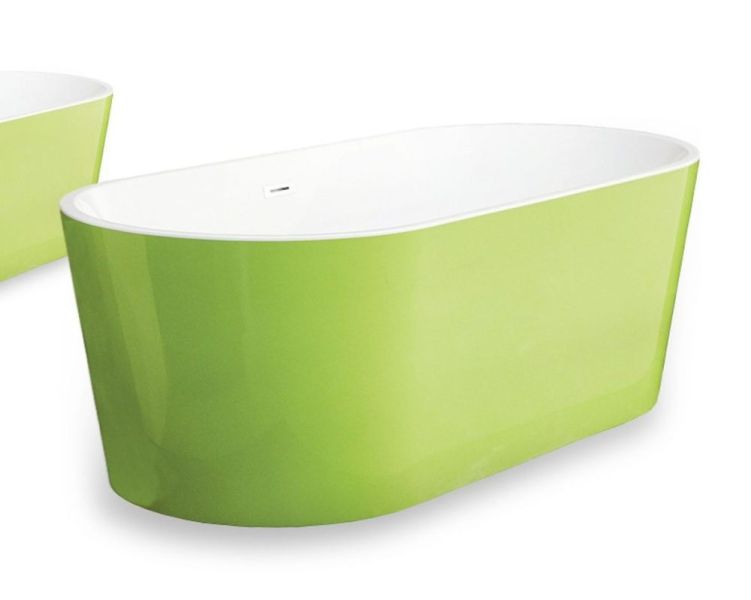 Акриловая ванна Swedbe Vita 8800G 169x80см зелёный