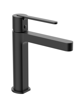 Смеситель для раковины ALTROBAGNO Юнион (Unione) 0136 MB матовый черный