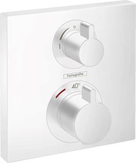 Смеситель для душа Hansgrohe Ecostat Square 15714700S белый Смеситель для душа Hansgrohe Ecostat Square 15714700S белый