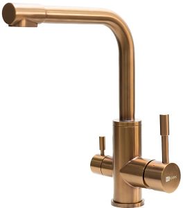 Смеситель для кухни Lemark Expert розовое золото LM5061RGN