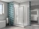 Душевой уголок BelBagno DUE 120x80см хром DUE-AH-1-120/80-C-CR