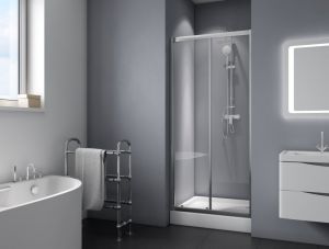 Душевая дверь BelBagno Uno 120см хром DUE-BF-1-120-C-Cr