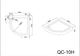 Поддон для душа Black & White Stellar Wind Easy Plumb 10HQ000