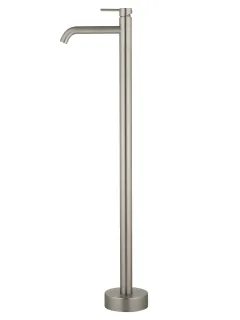 Напольный смеситель для раковины Wonzon & Woghand Stick WW-88649905-BN брашированный никель