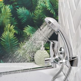 Смеситель для ванны с душем BOOU B8282-45F хром Смеситель для ванны с душем BOOU B8282-45F хром