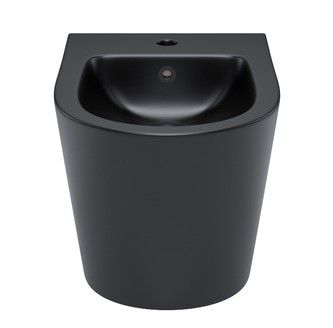 Подвесное биде IDDIS Calipso CALRB02i82 чёрный матовый Подвесное биде IDDIS Calipso CALRB02i82 чёрный матовый