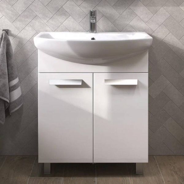 Тумба под раковину напольная Vigo Hoska 232 70 см белый