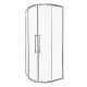 Душевой уголок Azario Shanghai AZ-S43-90-CH-CL 90x90 см профиль хром стекло прозрачное
