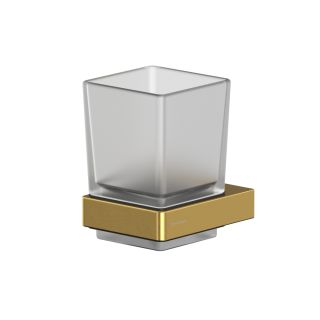 Стакан подвесной WHITECROSS Cubo CU2430GLB брашированное золото Стакан подвесной WHITECROSS Cubo CU2430GLB брашированное золото