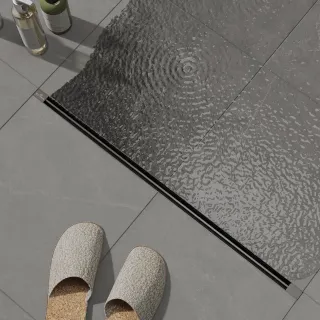 Душевой лоток Roxenbath Slim GunMetal 91060-80GM 80 см оружейная сталь