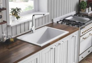 Смеситель для кухни Rose R1313 хром Смеситель для кухни Rose R1313 хром