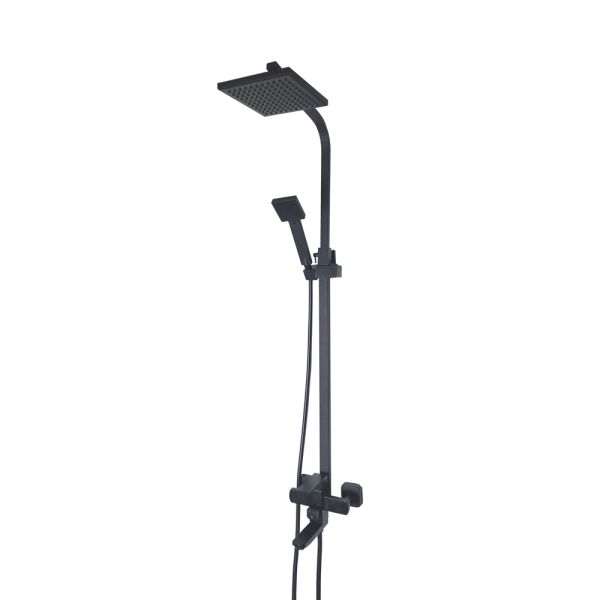 Душевая система Maretti Project Black PB21RYN56, черный