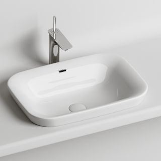 Встраиваемая раковина Ceramica Nova Element CN6041 58см белый Встраиваемая раковина Ceramica Nova Element CN6041 58см белый