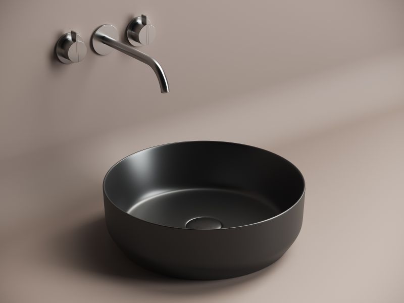 Раковина Ceramica Nova Element CN6022MB 39см чёрный матовый