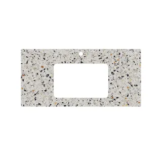 Столешница для встраиваемых раковин Kerama Marazzi Бричиола KM6012G0471RP100Ur2 100 см белый натуральный