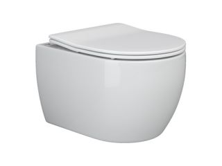 Комплект Ceramicanova подвесной унитаз Play Rimless+ инсталляция Balance кнопка Square хром
