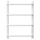 Полотенцесушитель электрический Point Ника PN08846W 40x60 см белый