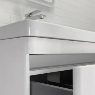 Тумба под раковину Comforty Валдай-60П 00-00020674 белый матовый