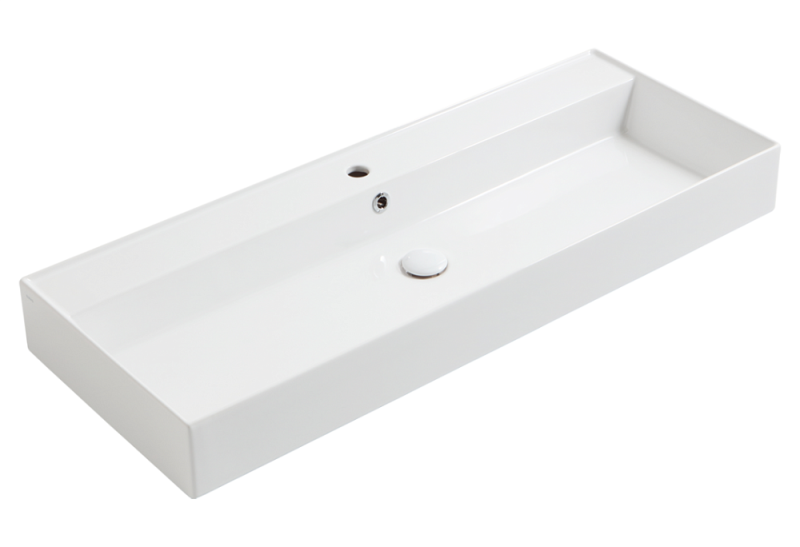 Раковина SIMAS AGILE AG121 bi*1  белая 121 см