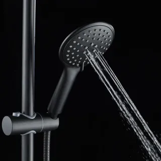 Душевая стойка Shevanik S8736H чёрный Душевая стойка Shevanik S8736H чёрный