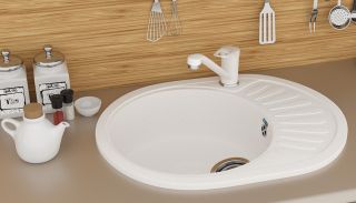 Смеситель для кухни Ulgran Classic U-004-309 тёмно-серый Смеситель для кухни Ulgran Classic U-004-309 тёмно-серый
