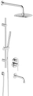 Встраиваемая душевая система Damixa Scandinavian Pure 936540000 хром Встраиваемая душевая система Damixa Scandinavian Pure 936540000 хром
