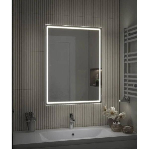 Зеркальный шкаф с подсветкой Vigo Geometry 117 60 см