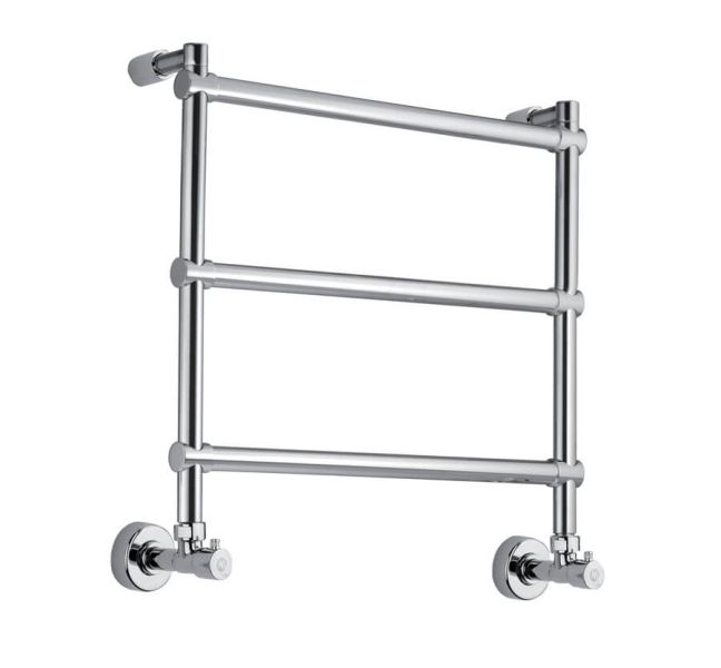 Полотенцесушитель водяной Margaroli Sole 442/3/400 White Matt 43x53 см белый матовый