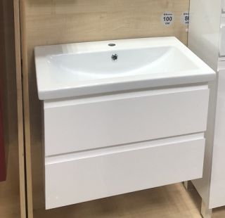 Тумба под раковину Bellezza Асти 70см белый 4636311110013 Тумба под раковину Bellezza Асти 70см белый 4636311110013