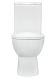 Унитаз-компакт Sanita luxe Quadro Slim DM белый